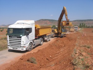 Movimientos de tierras en Málaga y Andalucía