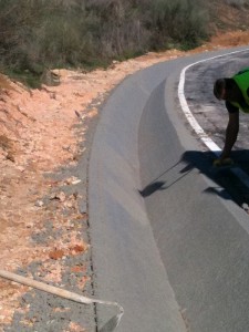 Carril del cherino - Almogia - Ejecucion de cunetas